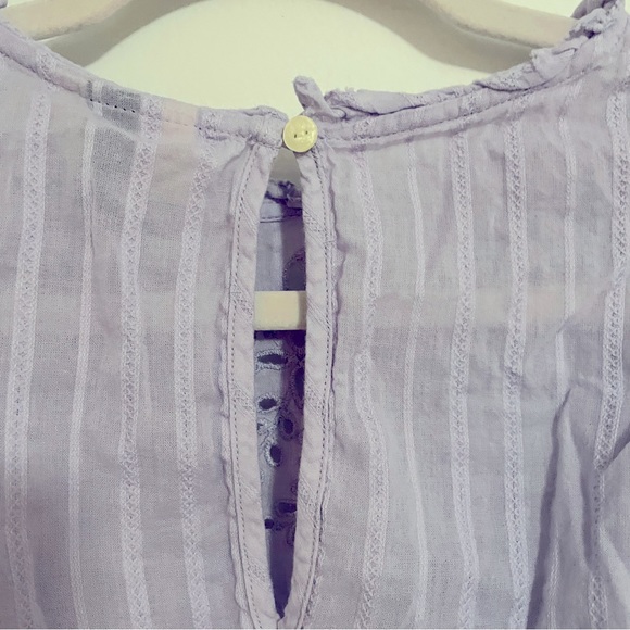 UNIVERSAL THREAD | Ruffle Sleeveless Eyelet Blouse - Picture 7 of 9